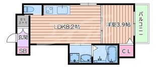 緑橋駅 徒歩12分 1階の物件間取画像